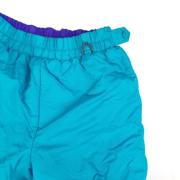 VTG 1991 Youth Medium 8/10 Blue Snow Pants - Picture 2 of 7